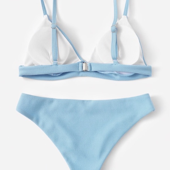 🎉 Bottoms Blue Seam Detail Bikini! - Picture 2 of 7